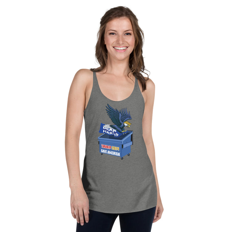 Dump Biden! Women's Racerback Tank Top